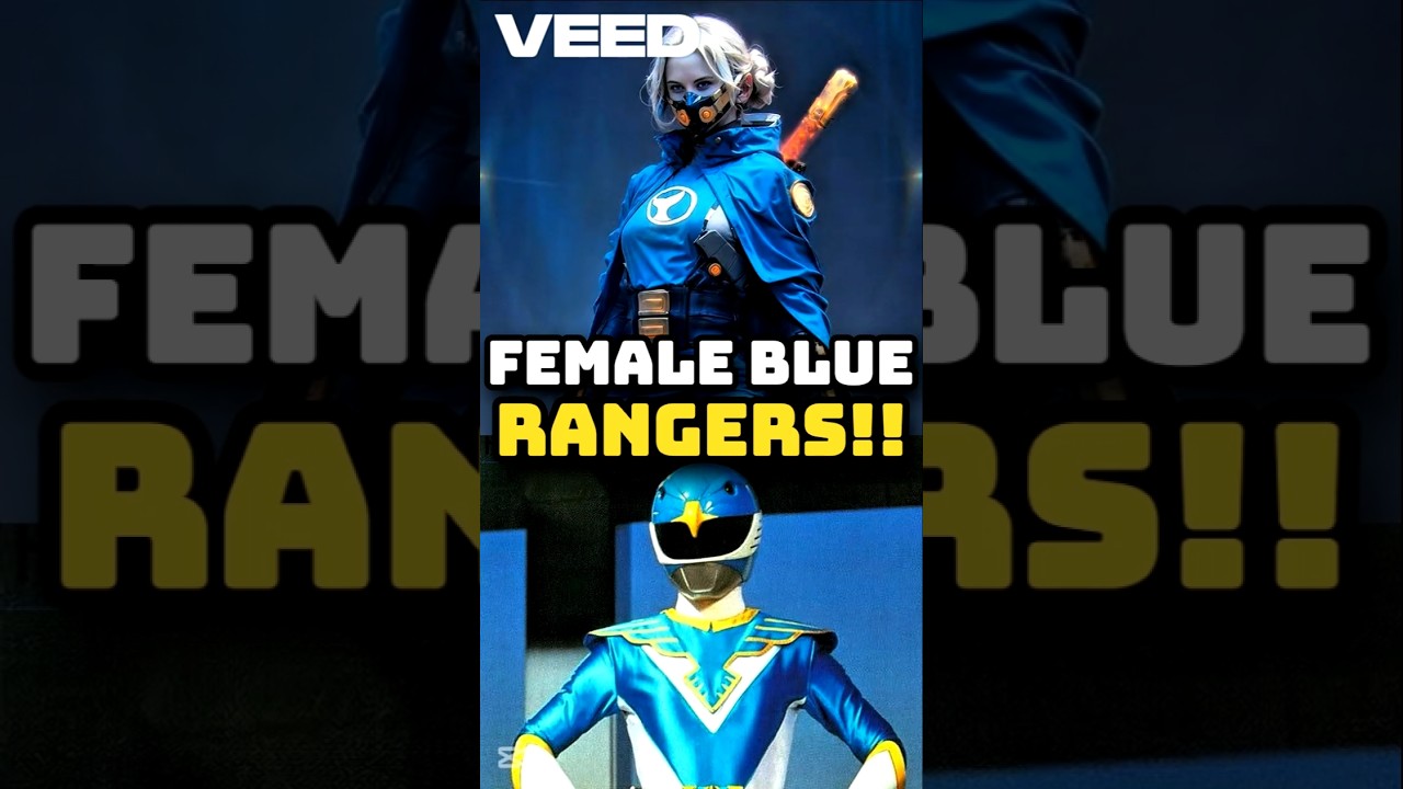 Every Female Blue Ranger #powerrangers #redranger #powerrangersninjastorm #shorts #tommyoliver #mmpr