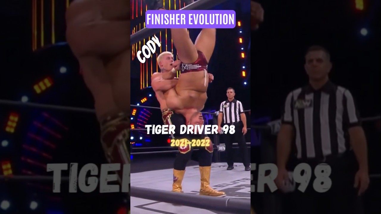 Every FINISHER of Cody Rhodes ! #shorts #wwe #codyrhodes