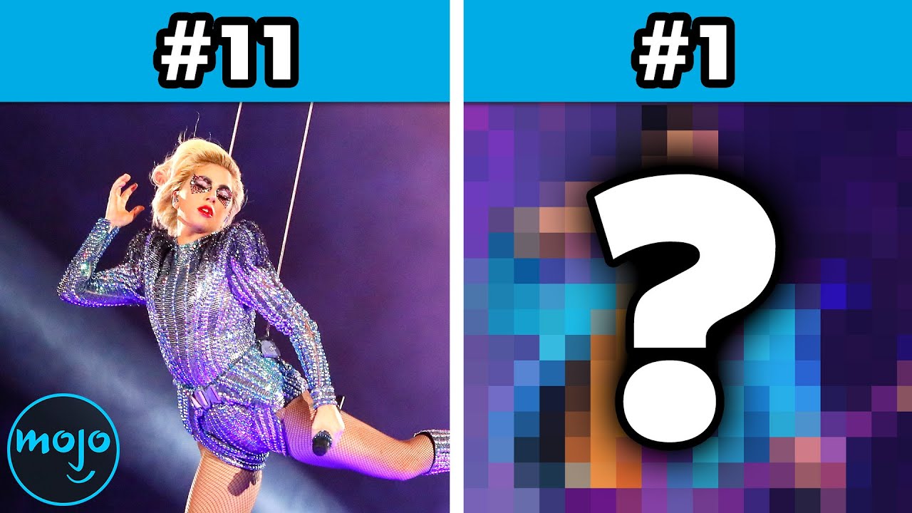 Every Super Bowl Halftime Show Ranked