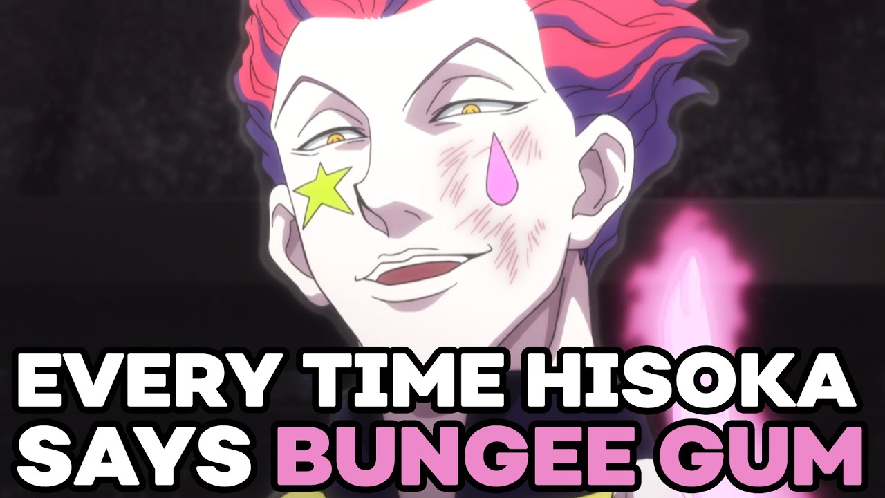 Every Time Hisoka Says Bungee Gum | Shorts