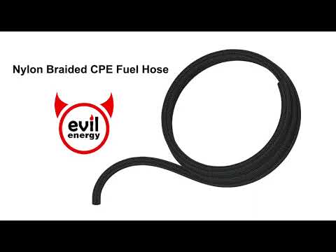 EVIL ENERGY Nylon Braided Fuel Line CPE Hose