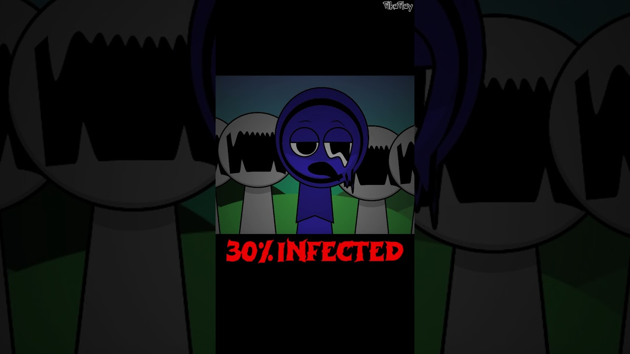 Evolution of JEVIN Infection | 0% - 100% percent  #sprunki  #incredibox