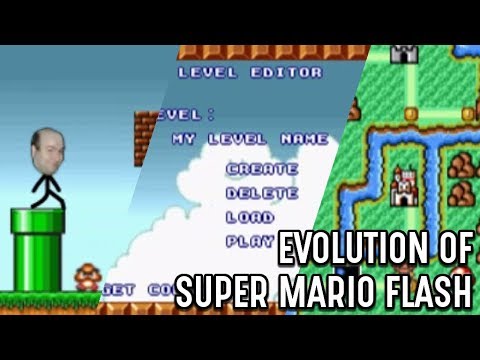 Evolution of Super Mario Flash