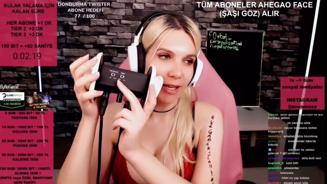 EvonMoss Yeni ASMR Video