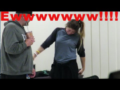 EWWWWW GIRLS FART? WET FARTS IN THE LIBRARY | THE SHARTER