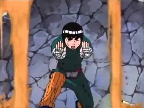 Examenes Chunin Rock lee vs Gaara
