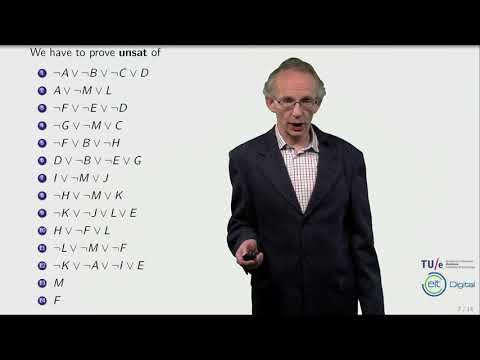 Example of resolution - Automated Reasoning: satisfiability