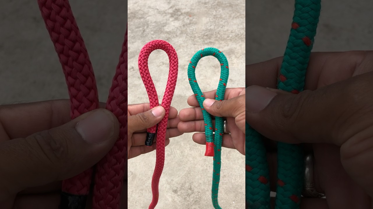 Excellent Perfect Rope Connection 👍