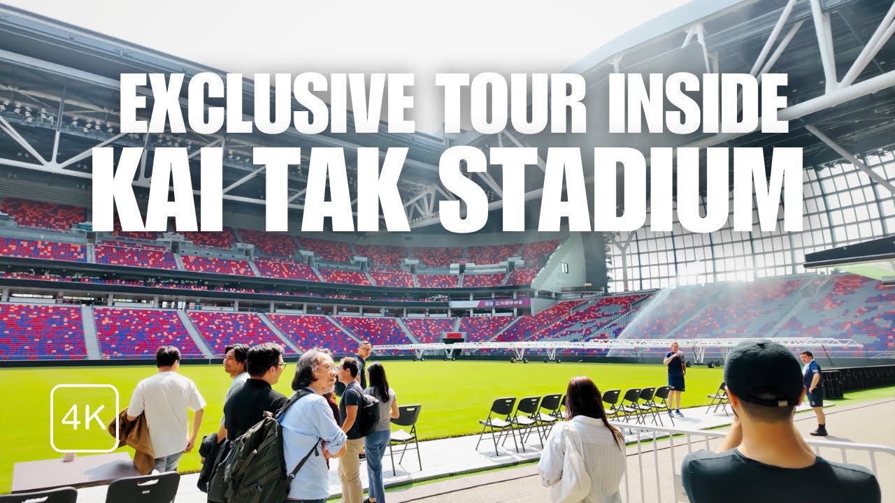 Exclusive tour inside Kai Tak Stadium (Hong Kong's Biggest Stadium) [4K]