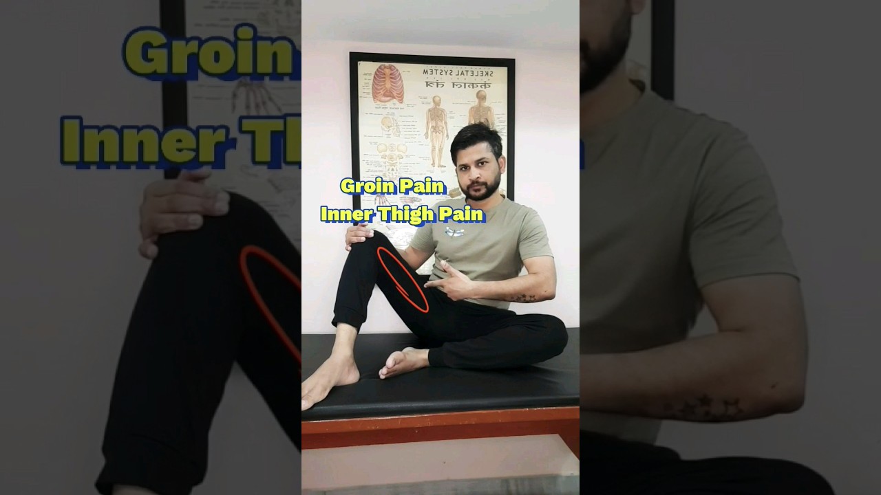 Exercise for Groin Pain #Inner Thigh Pain Relief #shorts