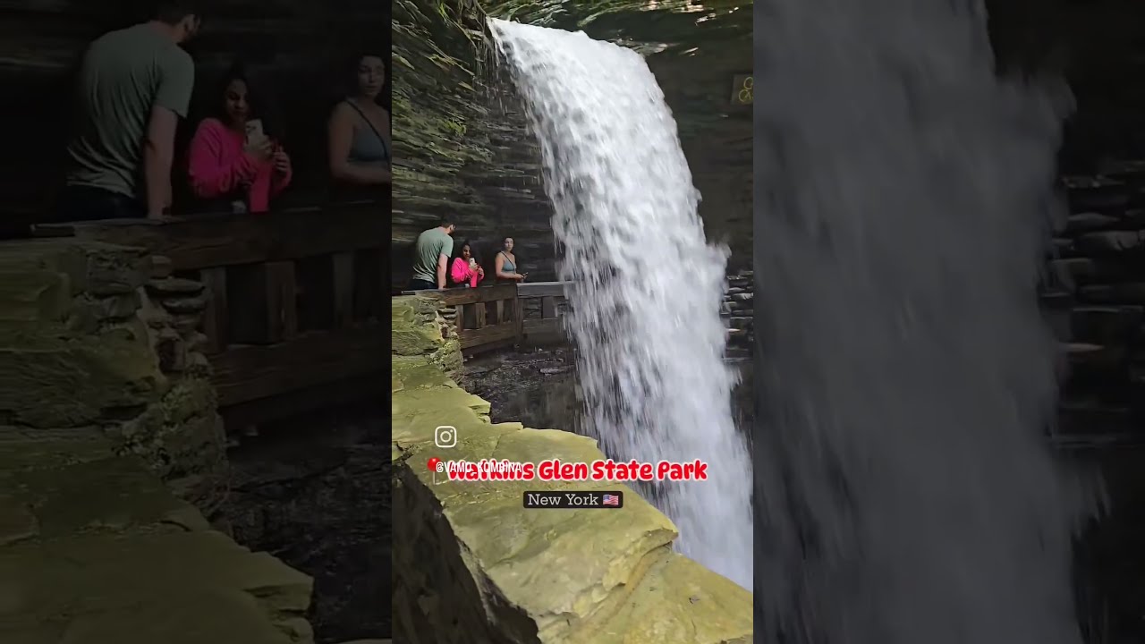 Explore Watkins Glen: Nature's Waterfall Wonderland! 🌊🍂 #Travel