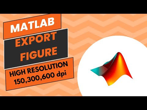 Exporting MATLAB figure with high resolution tif file#matlab#learning