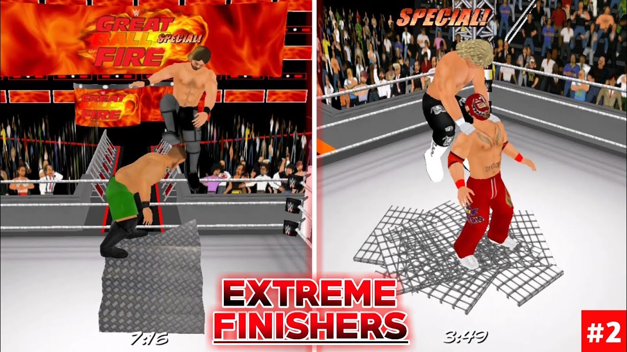 Extreme Finishers #2 : Top 10 | WR3D