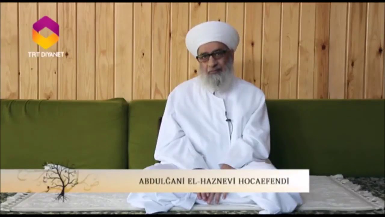 Şeyh abdülgani elxaznevi kendi dilinden hayatı