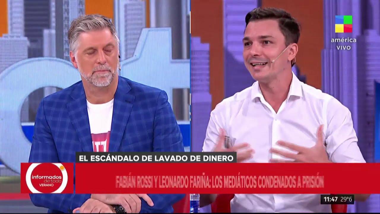 Fabián Rossi y Leonardo Fariña: los mediáticos condenados a prisión
