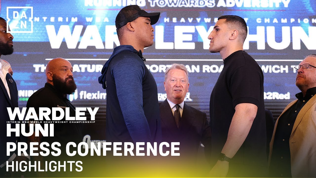Fabio Wardley vs. Justis Huni | Press Conference Highlights