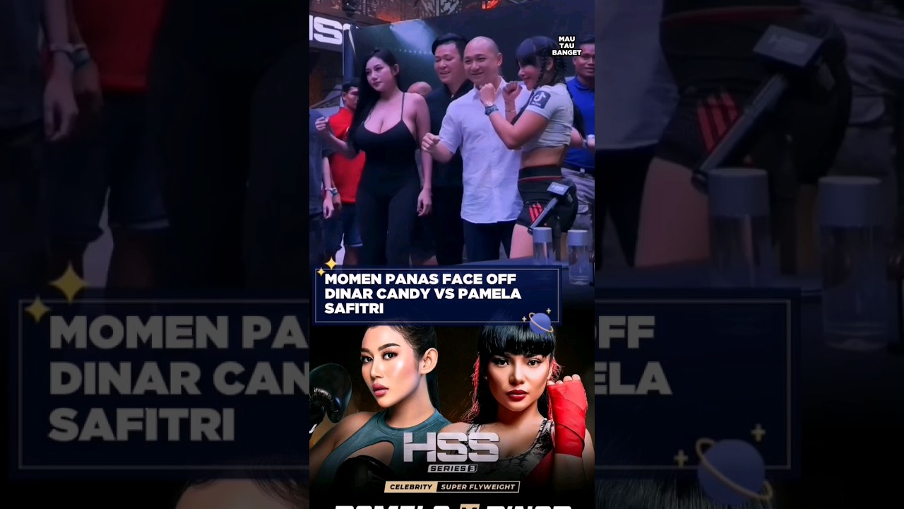 Face Off Dinar Candy VS Pamela Safitri #shorts