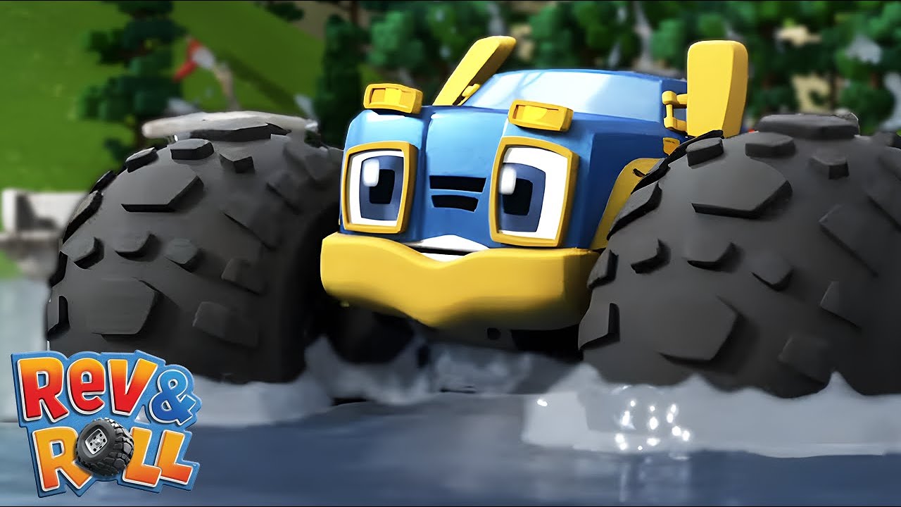 Fair Weather Ferry | Rev & Roll | Cartoons for Kids