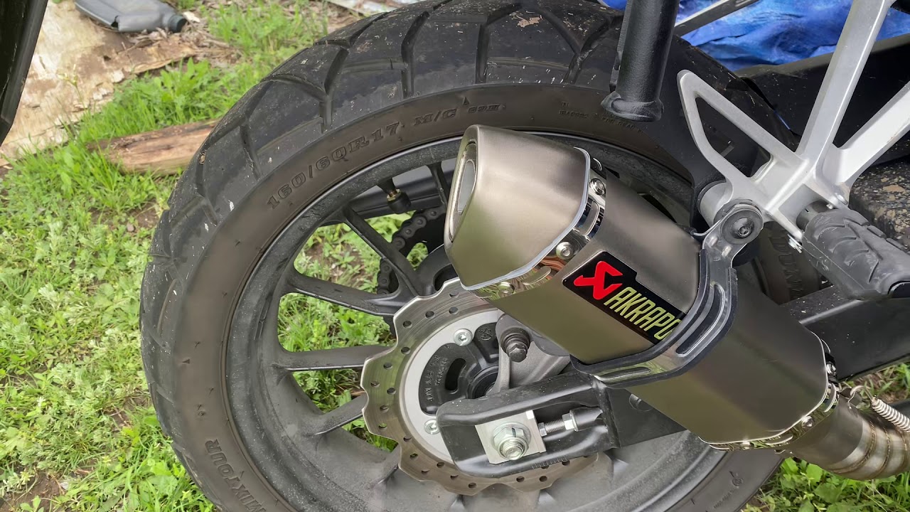Fake akrapovic cb500x 2019