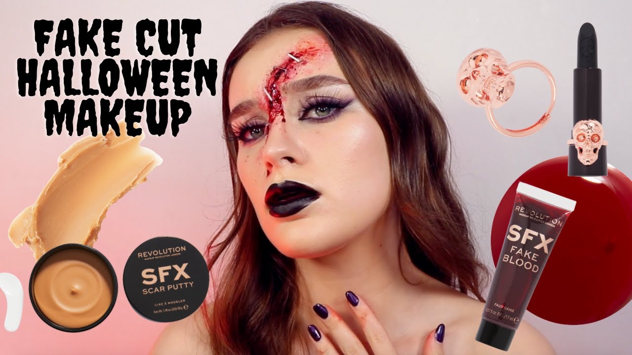 FAKE CUT HALLOWEEN SFX MAKEUP | HORROR REVOLUTION