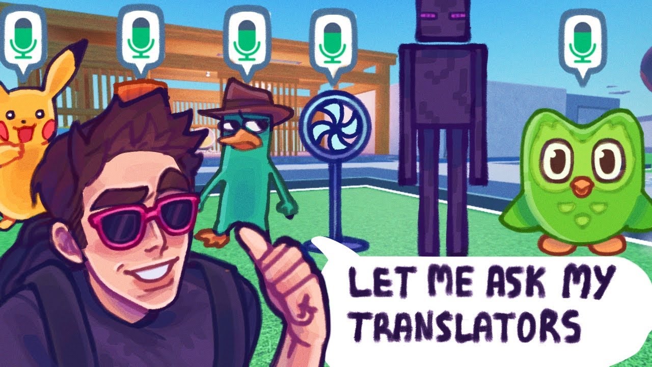 FAKE TRANSLATOR Prank in Roblox Micup