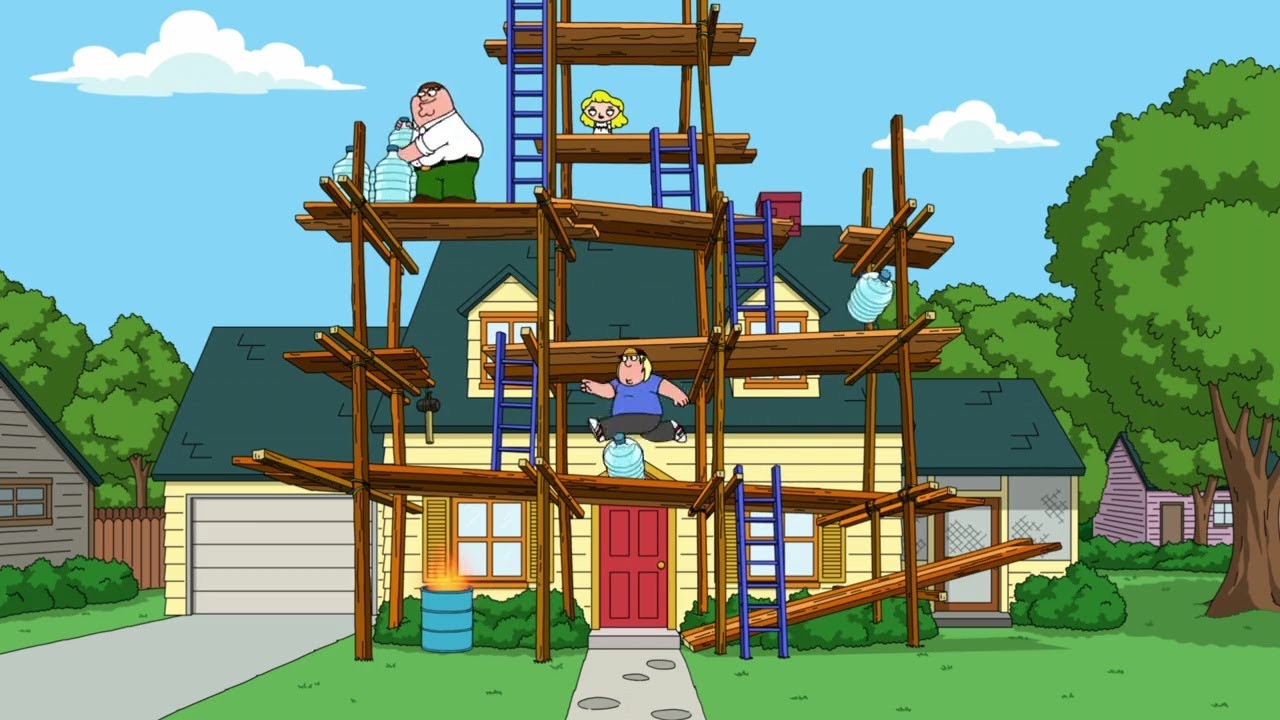 Family Guy - Donkey Kong house