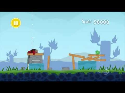 Family Guy - Peter Plays Angry Birds