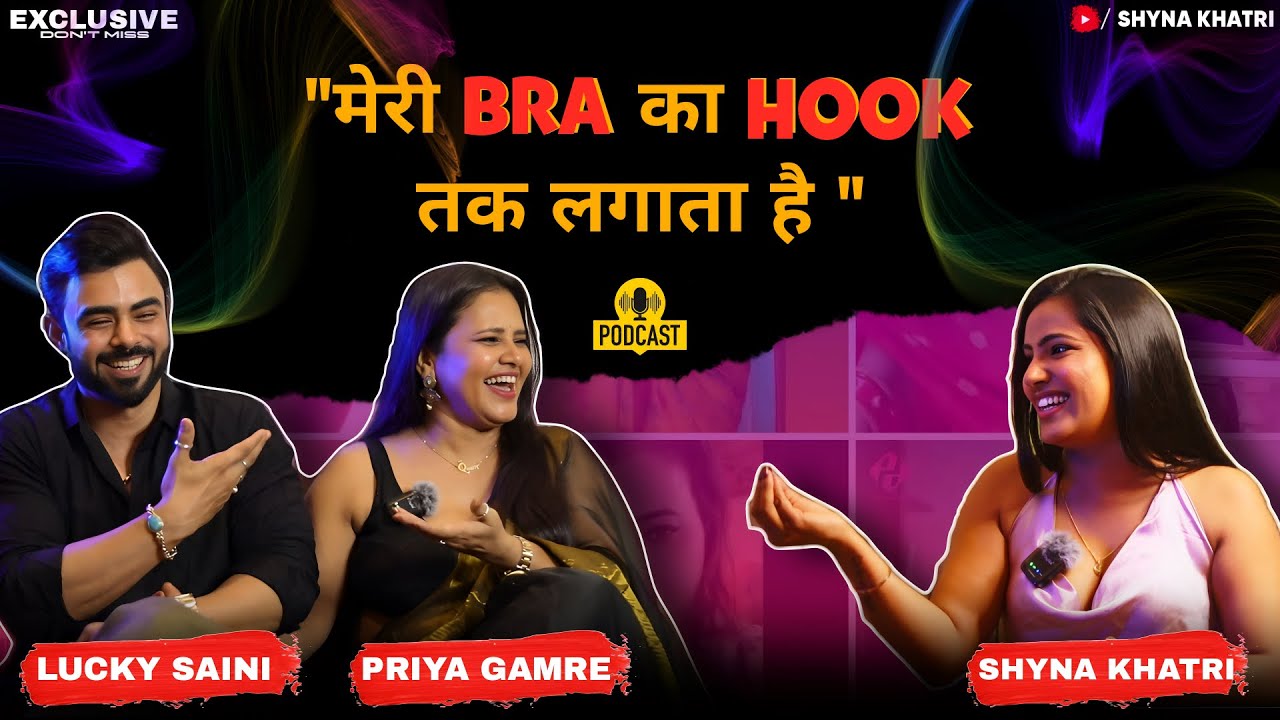Famous Couple || Priya Gamre & Lucky Saini || Gap-Shap with Shyna