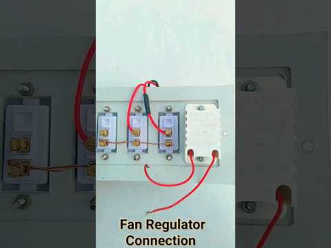 Fan Regulator Connection #regulator #shorts #shortvideo