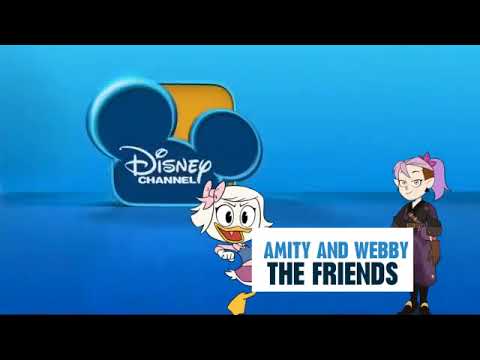 [Fanmade] [UPDATE] Disney Channel - Break bumpers AMITY & WEBBY The Friends - Rounded Square Era