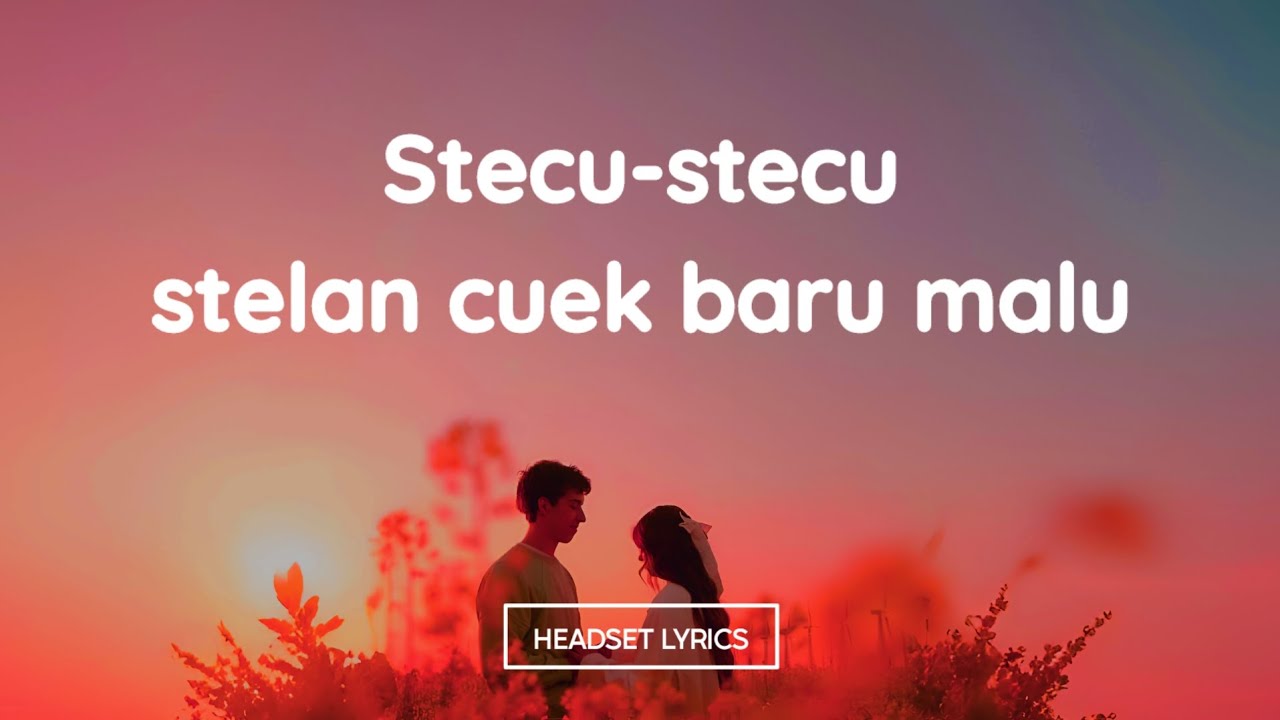 Faris Adam - Stecu Stecu (Lirik Lagu)| Stecu-stecu stelan cuek baru malu (Viral Tiktok)