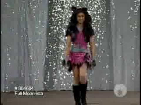Fashionista Werewolf Costume for Girls