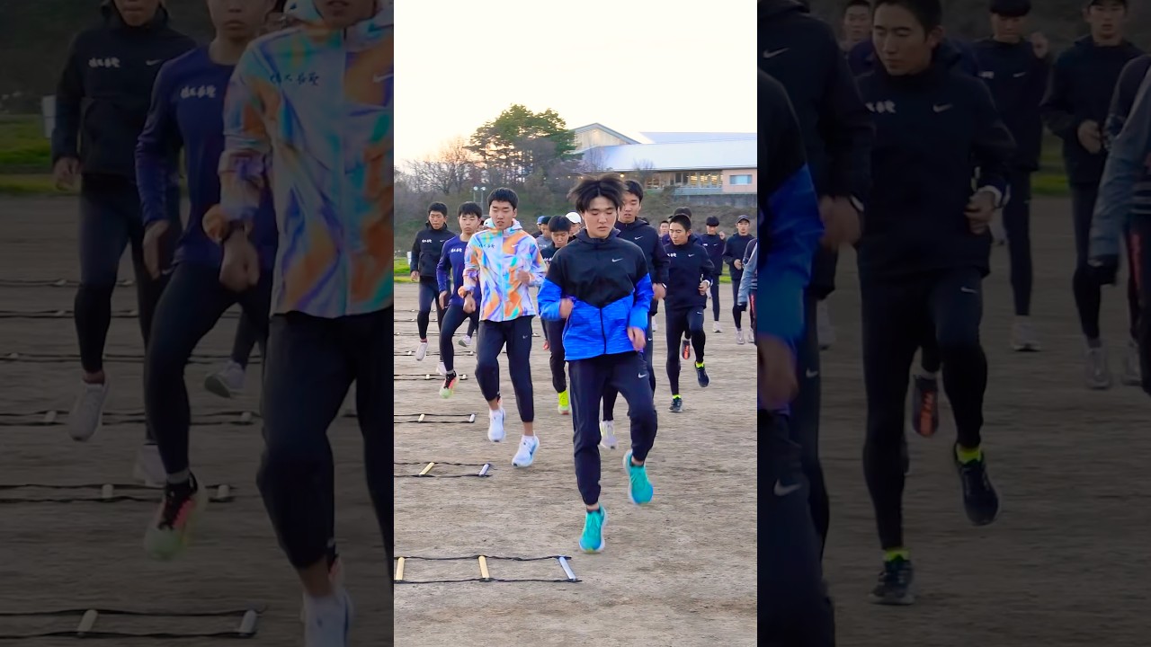 Fastest High School in Japan 🇯🇵💨佐久長聖高校トレーニングルーティン