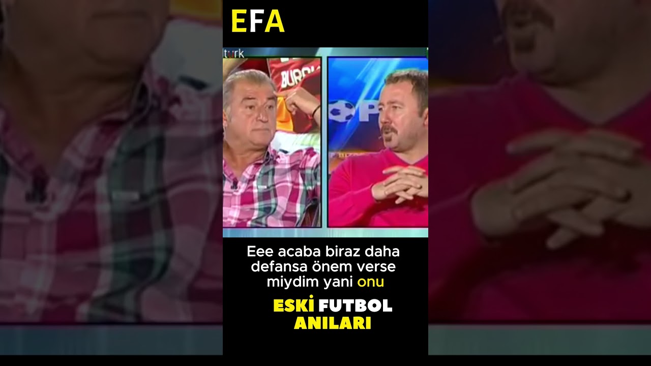 Fatih Terim İle Sergen Yalçın Şampiyonlar Ligi Hakkında Konuşuyor.