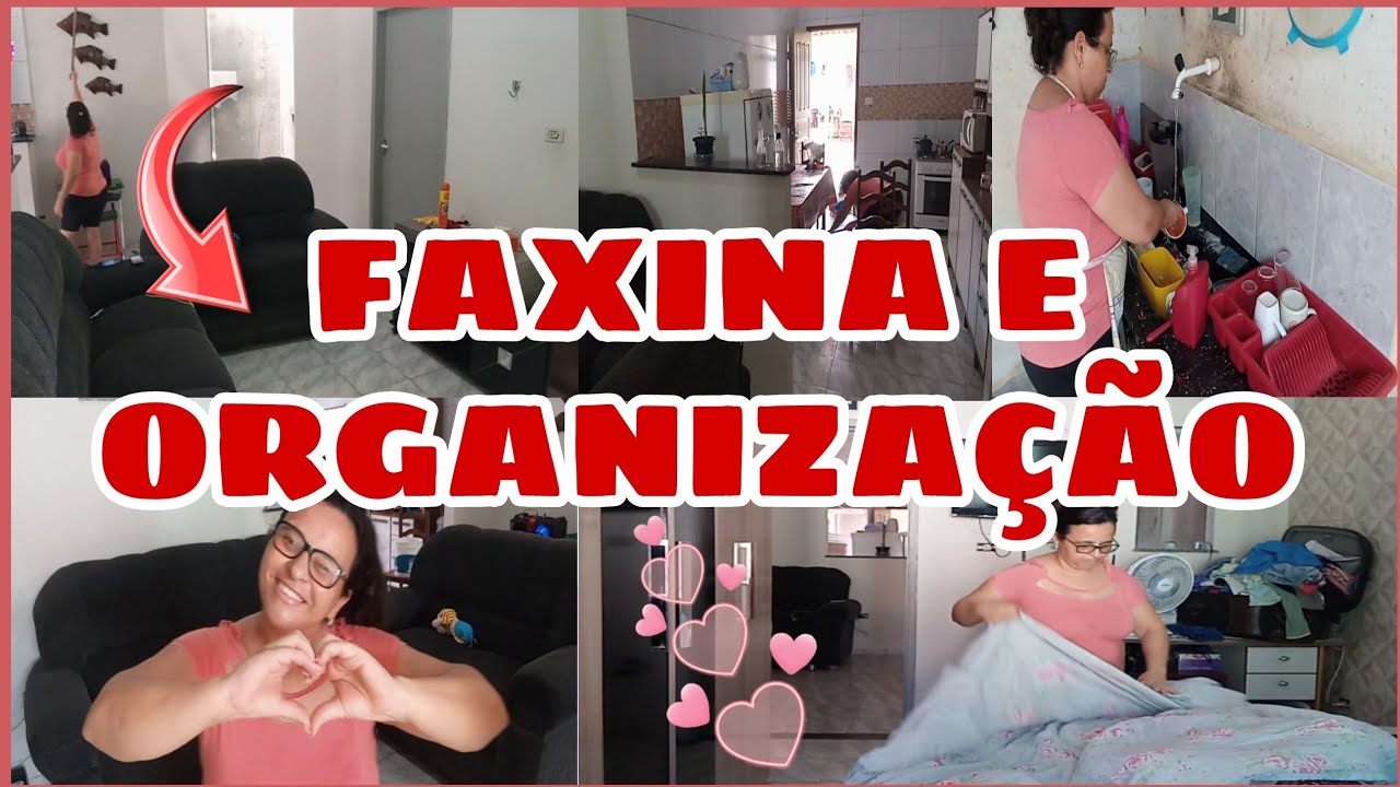 FAXINA CASA LIMPA E ORGANIZADA #RARA