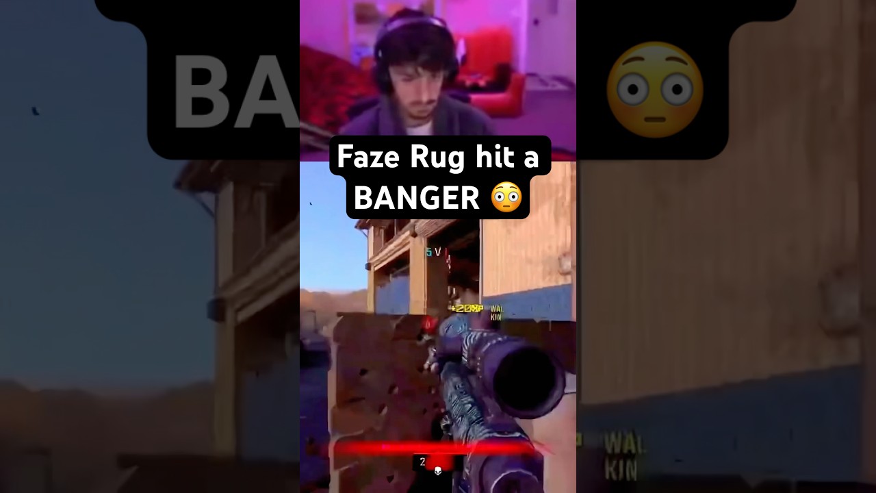 FaZe Rug Hits a BANGER 😳 #shorts