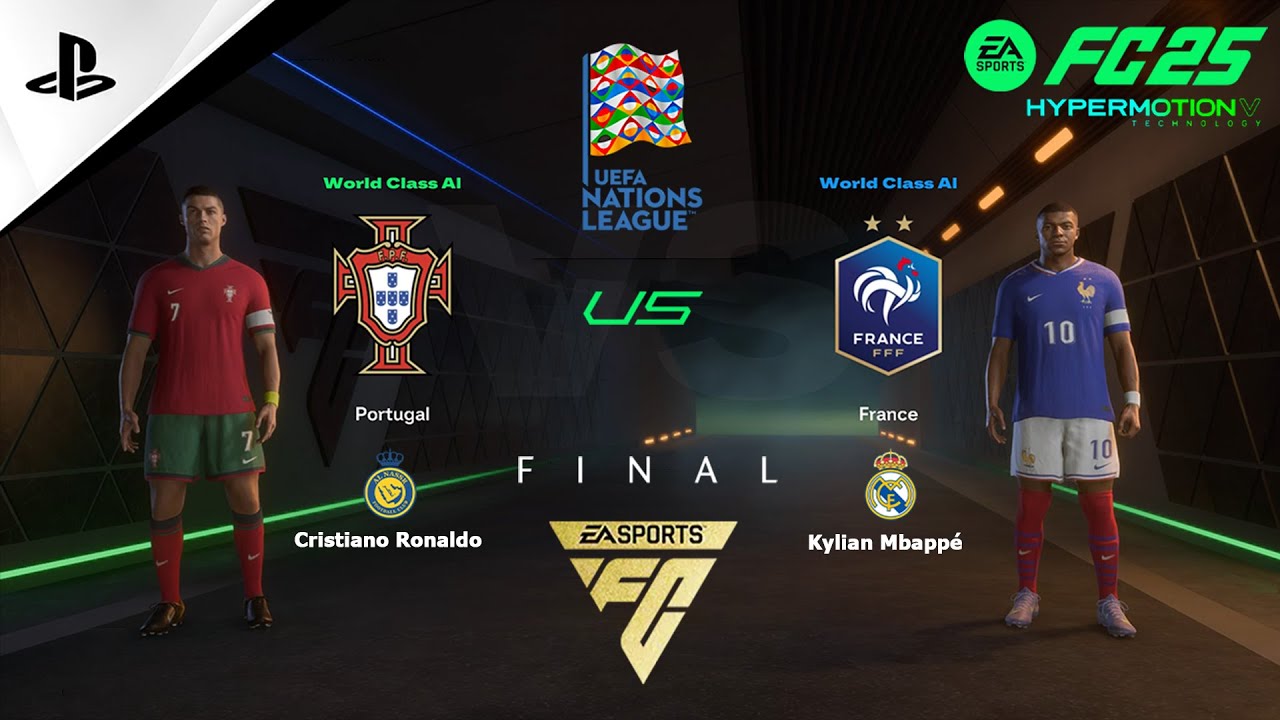 FC 25 PS4 - ポルトガル x プランシス - UEFA ネーションズリーグ決勝 2025