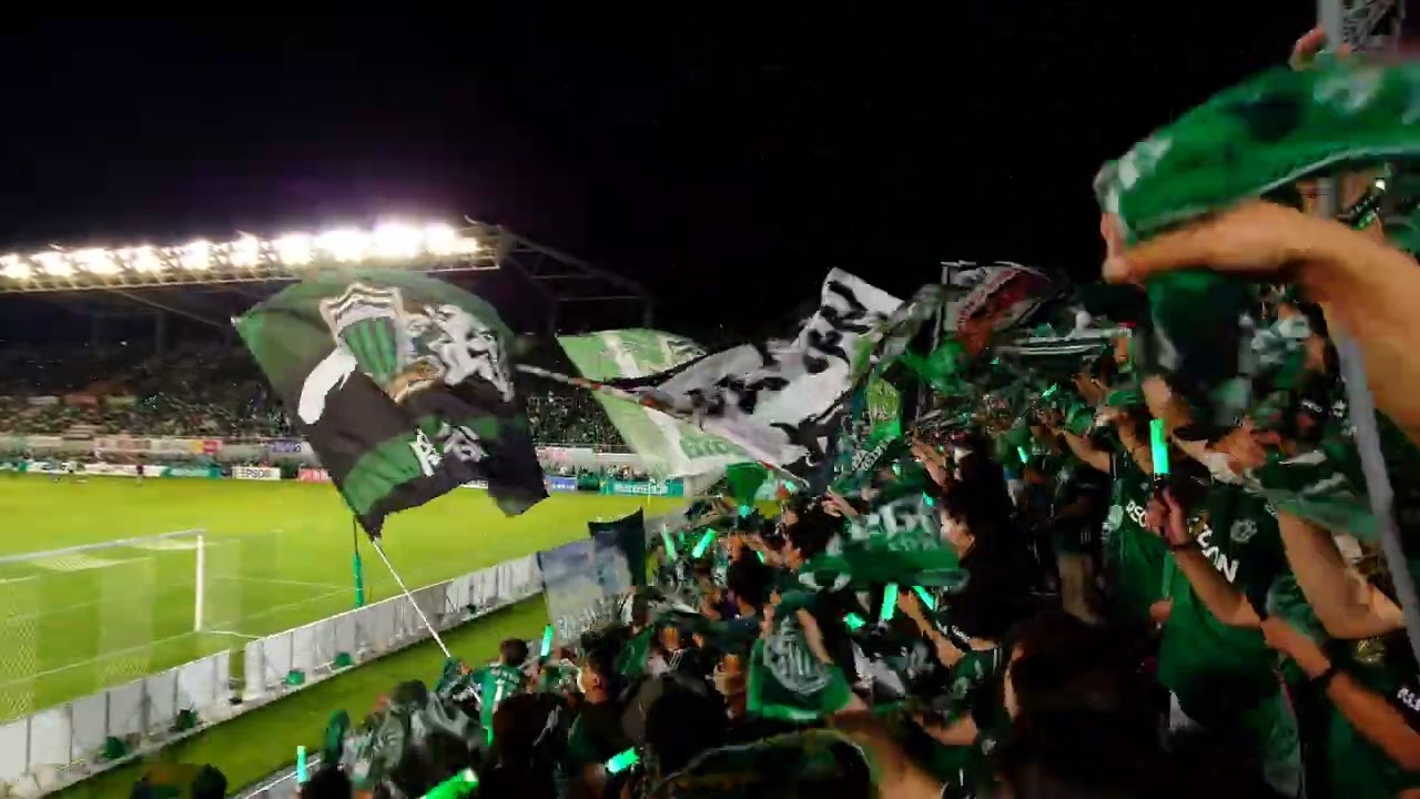 松本山雅FC✗福島ユナイテッドFC⚽1対0て山雅の勝利☝　はやく声出し応援したいね‼️#松本山雅FC #福島ユナイテッドFC #ゴール裏 #4K