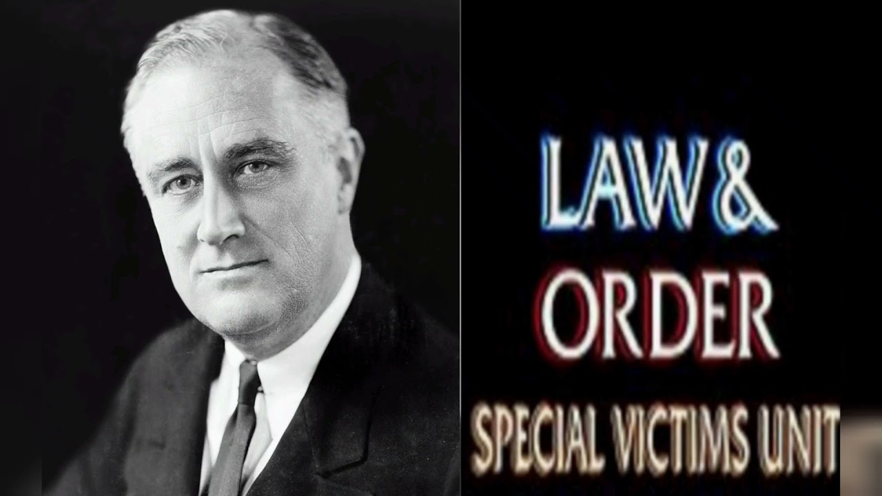 FDR Reads The Law & Order SVU Opening Narration