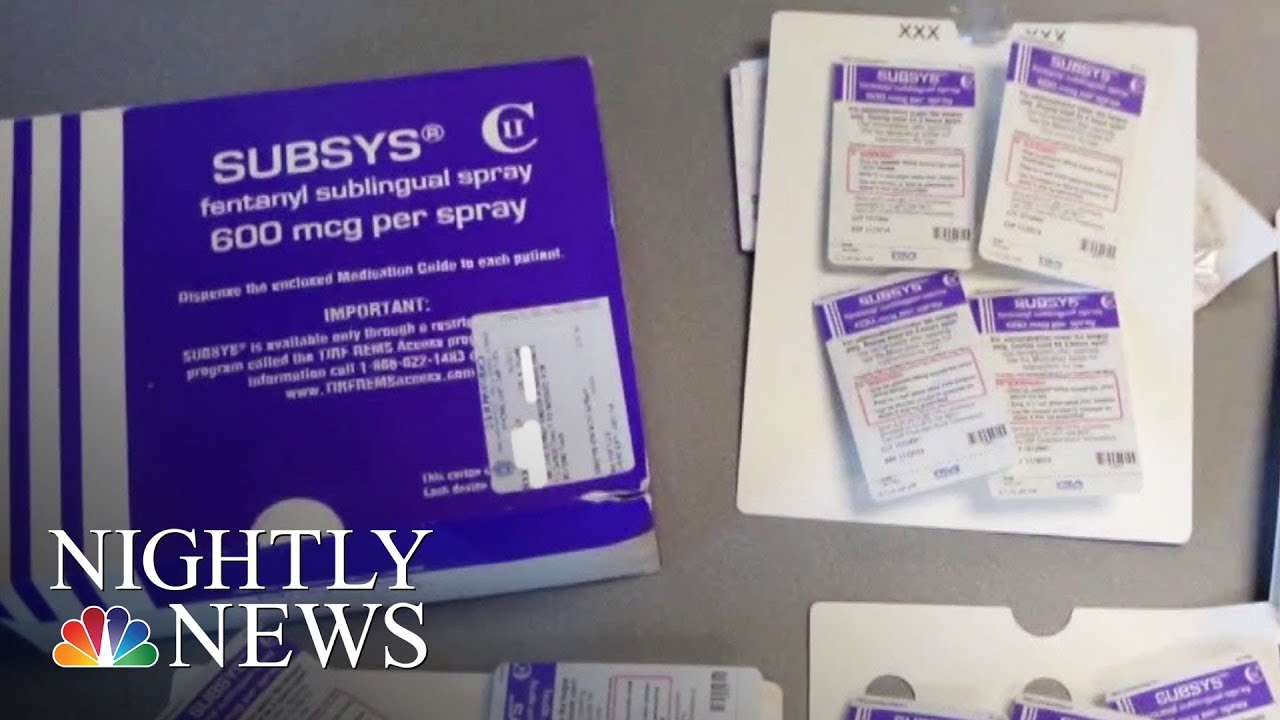 Federal Indictment: Drug Company Officials Bribed Doctors To Prescribe Opioid | NBC Nightly News