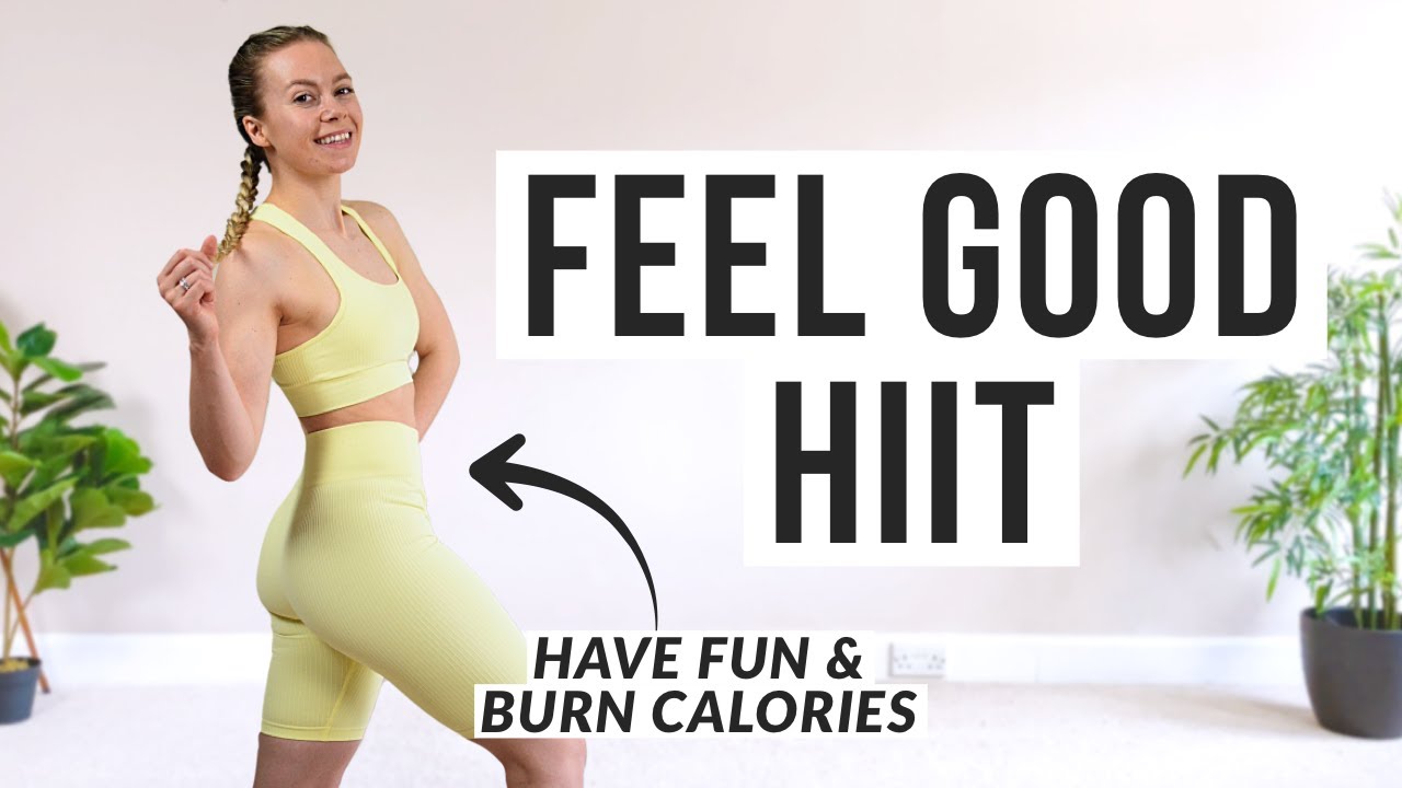 FEEL GOOD HIIT WORKOUT - Beginner Friendly (Low Impact)