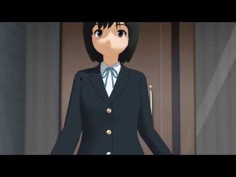 Female cell absorb girl and then spits out girl
