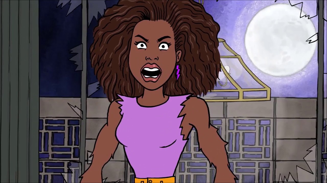 Female Werewolf transformation