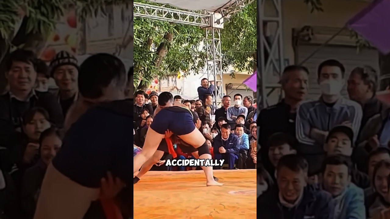Female Wrestler Challenges a Man😳💪 #shorts #viral #fitness #wrestling