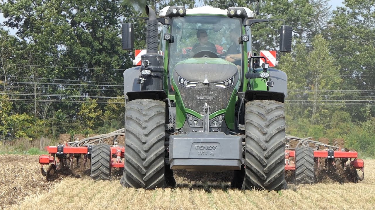 Fendt 1050 Vario seeding w/ Horsch Focus 6TD at Fendt Feldtag | Pure Raw Power | Danish Agriculture