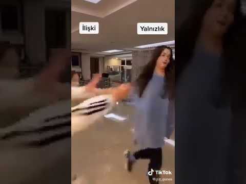 Feride, Gökçe ve Minenin tik tok videosu😅😍