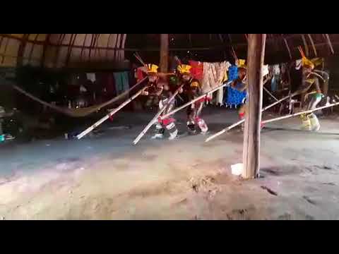 Festa takuara na aldeia paraiso xingu