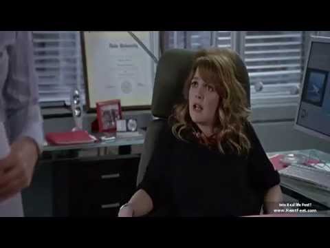 Fever Pitch feet fetish scene with Drew Barrymore feet