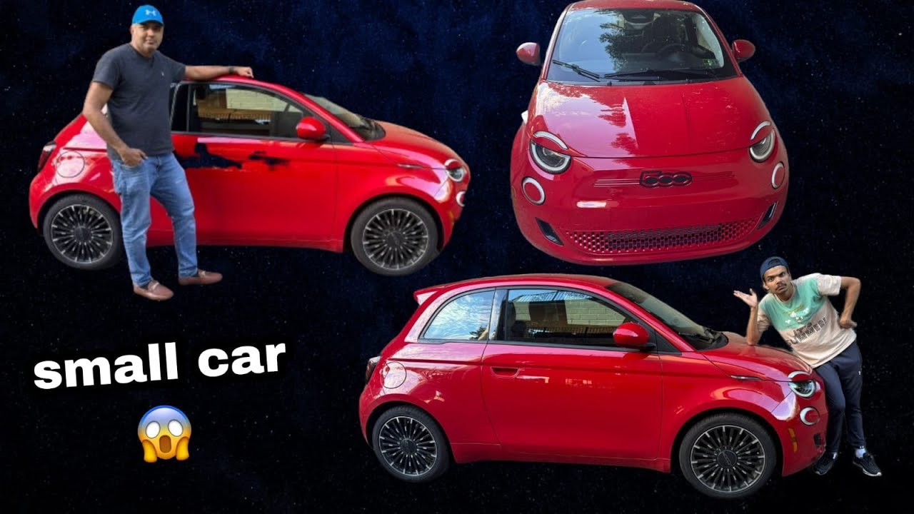 Fiat 500 small car 🚗 😱🤯🚨