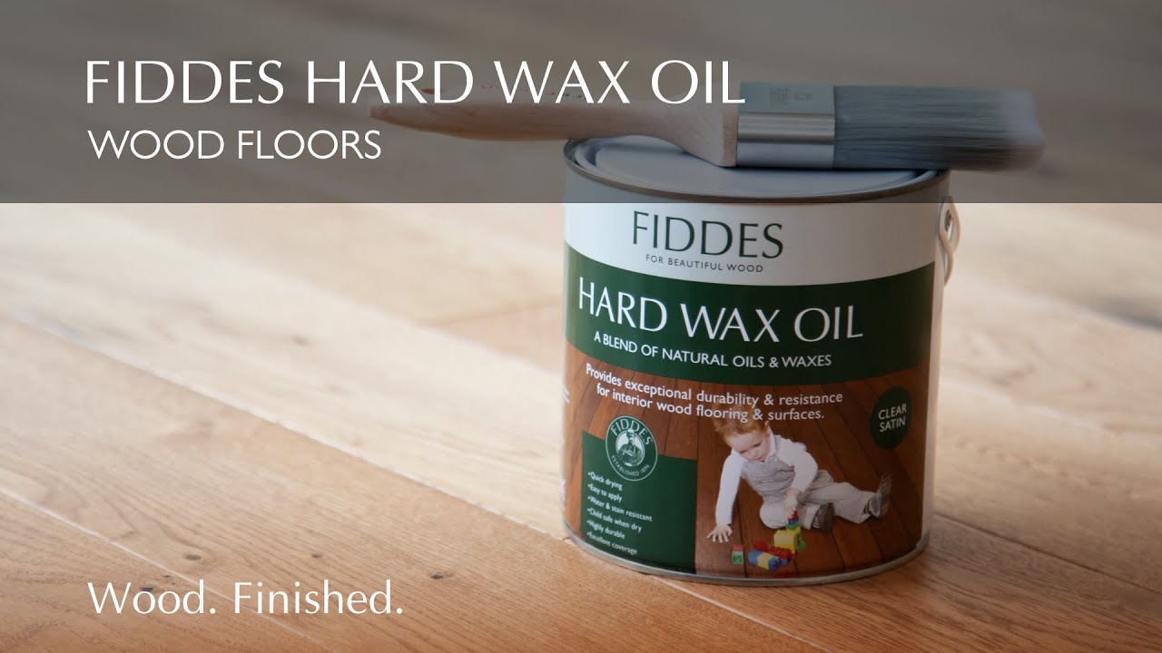 Fiddes Hard Wax Oil - Wood Floors